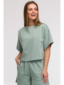 Be Wear Bluza w kolorze miętowym rozmiar: L/XL. Zielone bluzy Be Wear, l, bez wzorów, bez kaptura. Za 140,53 zł.