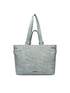 G-Star Raw Torebka EO-LDA8423J Niebieski. Niebieskie shopper bag G-Star Raw, bez wzorów, z materiału, bez dodatków. Za 329,99 zł.