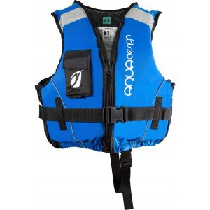 Kamizelka asekuracyjna AquaDesign Slider 50N. Niebieskie kamizelki AQUADESIGN, xl, bez wzorów, bez kołnierzyka, bez ramiączek, bez kaptura. Za 239,00 zł.
