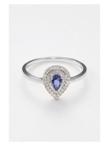 DIAMOND & CO Złoty pierścionek "Étoile Céleste" z diamentami rozmiar: 52. Szare pierścionki Diamond & Co, z diamentem, złote. Za 931,14 zł.