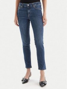 Liu Jo Jeansy UF5035 D0236 78857 Granatowy Slim Fit. Niebieskie jeansy Liu Jo, bez wzorów, z bawełny. Za 539,99 zł.