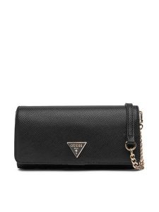 Guess Torebka Noelle II Mini HWZG96 72750 Czarny. Czarne torebki klasyczne Guess, z aplikacjami, ze skóry, bez dodatków. Za 339,99 zł.