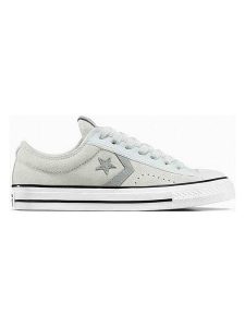 Converse Skórzane sneakersy "Star Player 76" w kolorze szarym rozmiar: 42,5. Szare trampki Converse, bez wzorów, bez zapięcia. Za 234,95 zł.