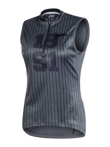 Protective Top kolarski "Blue Sun" w kolorze szarym rozmiar: 40. Szare topy Protective, bez wzorów, z materiału, bez kołnierzyka, bez ramiączek. Za 87,81 zł.