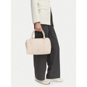 Torebka Beverly Hills Polo Club. Białe kuferki Beverly Hills Polo Club, bez wzorów, bez dodatków. Za 219,99 zł.