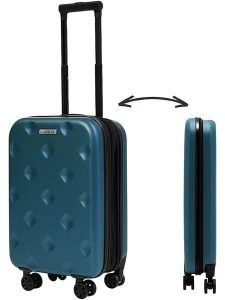 Joybos Walizka w kolorze niebieskim - 38 x 58 x 22 cm rozmiar: onesize. Niebieskie walizki Joybos, bez wzorów, z materiału. Za 230,99 zł.