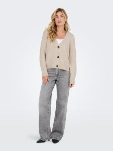 ONLY Kardigan w kolorze beżowym rozmiar: XL. Brązowe kardigany ONLY. Za 113,10 zł.