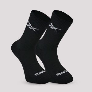 Skarpetki fitness Reebok wysokie 3 pary. Skarpetki Reebok, bez wzorów, z bawełny. Za 54,99 zł.