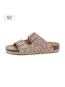 Teegu Klapki w kolorze jasnoróżowym rozmiar: 38. Różowe klapki teegu, bez wzorów, z otwartym noskiem, bez obcasa. Za 121,99 zł.