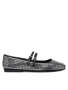 MICHAEL Michael Kors Baleriny 40F5MTFP2S Czarny. Czarne balerinki MICHAEL Michael Kors, bez wzorów, ze skóry, bez obcasa, bez zapięcia. Za 435,99 zł.