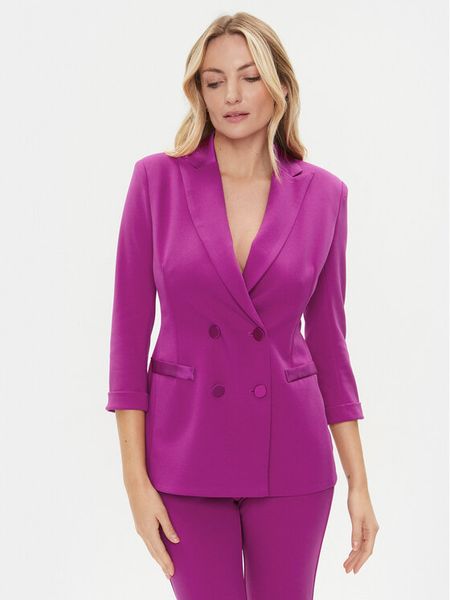 Imperial Marynarka JU25GAW Różowy Regular Fit. Czerwone marynarki i żakiety Imperial, l, bez wzorów, z syntetyku. Za 319,99 zł.