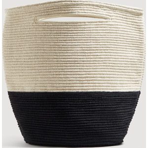 Mango - Torebka Bico. Szare shopper bag marki Mango, z bawełny. W wyprzedaży za 49,90 zł.