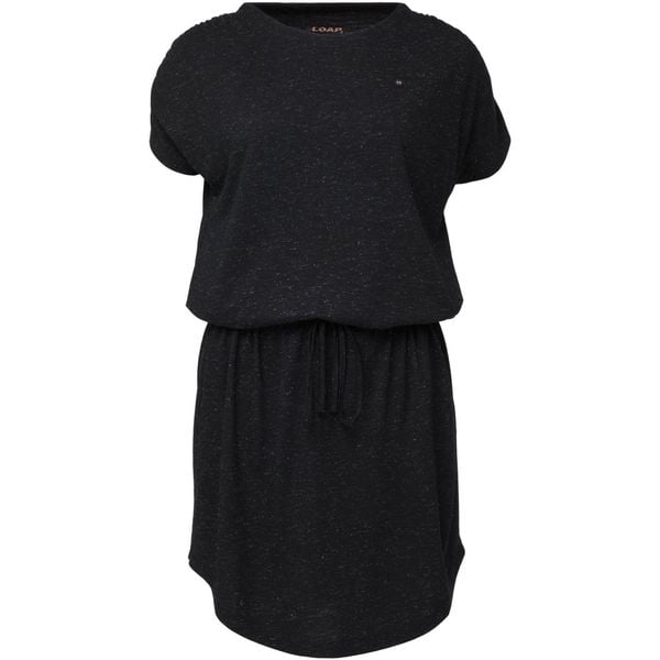 Sukienka damska LOAP Bugatela z lurexem, rozmiar S. Niebieskie sukienki ZENZIMAT, na lato, s, bez wzorów, sportowe, bez kołnierzyka, bez ramiączek, sportowe. Za 169,99 zł.