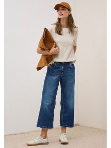 Cecil Koszulka w kolorze beżowym rozmiar: XL. Brązowe bluzki Cecil, xl, bez wzorów, bez kołnierzyka, bez ramiączek. Za 113,36 zł.