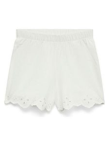 Vero Moda Szorty w kolorze białym rozmiar: M. Białe szorty Vero Moda, bez wzorów, z bawełny, z podwyższonym stanem. Za 85,95 zł.
