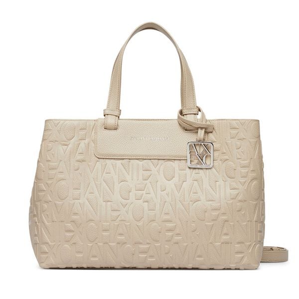 Torebka Armani Exchange. Brązowe torebki klasyczne Armani Exchange, bez wzorów, bez dodatków. Za 679,99 zł.