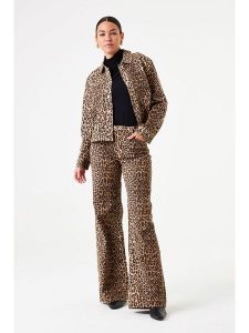 Garcia Dżinsy - Regular fit - w kolorze beżowo-brązowym rozmiar: W28. Brązowe jeansy Garcia, bez wzorów. Za 152,62 zł.