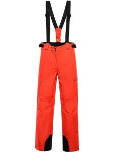 Alpine Pro Spodnie narciarskie "Edesa 2" w kolorze czerwonym rozmiar: L. Czerwone spodnie sportowe Alpine Pro, l, bez wzorów, narciarskie. Za 435,11 zł.