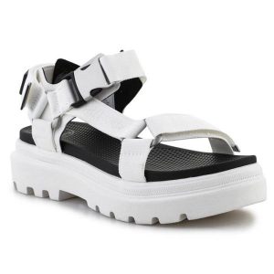 Crocs Sandały Palladium Pallacruise Strap Star White W 97465-116-M białe. Białe sandały bez wzorów, z materiału, bez obcasa, bez zapięcia. Za 599,46 zł.