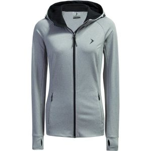 Bluza damska BLD604 - chłodny jasny szary melanż - Outhorn. Bluzy marki Outhorn. W wyprzedaży za 59,99 zł.
