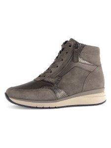Gabor Sneakersy w kolorze szarym rozmiar: 37,5. Szare trampki Gabor, bez wzorów, za kostkę, bez zapięcia. Za 281,10 zł.