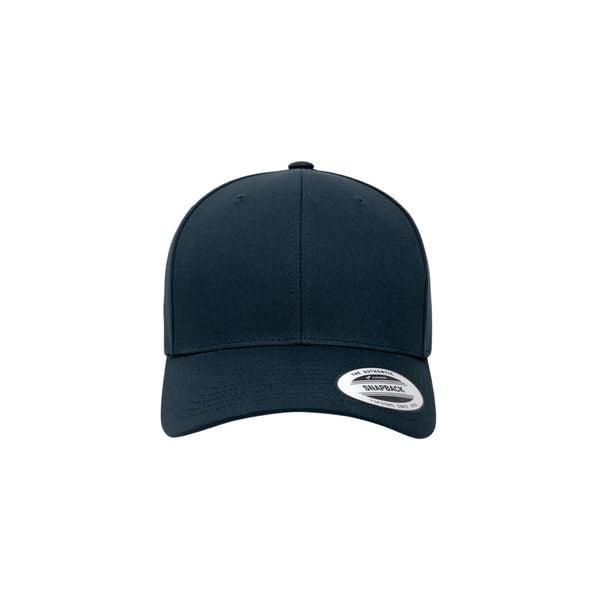 Bawełniana czapka Flexfit Retro. Niebieskie czapki FLEXFIT, bez wzorów, z bawełny, retro. Za 132,00 zł.