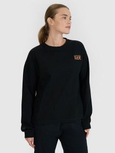 4F Bluza w kolorze czarnym rozmiar: XXL. Czarne bluzy 4f, xxl, bez wzorów, bez kaptura. Za 63,95 zł.