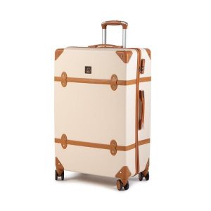Walizka duża Semi Line. Brązowe walizki Semi-line, bez wzorów, duże. Za 339,99 zł.