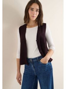 Cecil Kamizelka w kolorze brązowym rozmiar: M. Brązowe kamizelki Cecil, m, bez wzorów, bez kołnierzyka, bez ramiączek, bez kaptura. Za 160,96 zł.