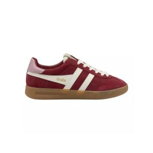 Chaussures Femme Gola CLB762 Rouge Rouge Gola. Czerwone buty sportowe Gola, bez wzorów, bez zapięcia. Za 468,00 zł.