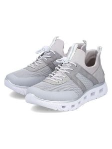 Rieker Sneakersy w kolorze szarym rozmiar: 39. Szare trampki Rieker, bez wzorów, bez zapięcia. Za 199,49 zł.