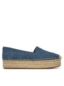 MICHAEL Michael Kors Espadryle Lynn 40S5LYFP1D Granatowy. Niebieskie espadryle MICHAEL Michael Kors, bez wzorów, z materiału, bez obcasa. Za 389,99 zł.