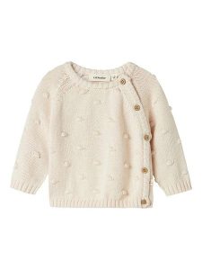 Lil Atelier Kardigan w kolorze beżowym rozmiar: 86. Brązowe kardigany Lil' Atelier, z bawełny. Za 109,78 zł.