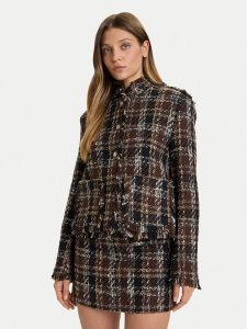 ViCOLO Marynarka TF0204 Brązowy Regular Fit. Brązowe marynarki i żakiety ViCOLO, m, bez wzorów, z syntetyku. Za 589,00 zł.