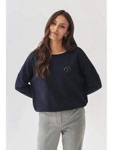 TATUUM Bluza w kolorze czarnym rozmiar: M. Czarne bluzy Tatuum, m, bez wzorów, z bawełny, bez kaptura. Za 114,17 zł.