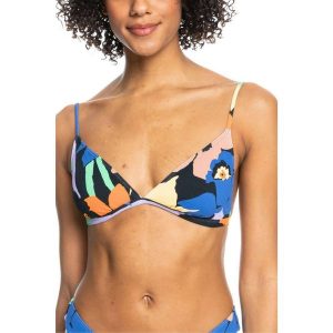 Góra od stroju kąpielowego Roxy Color Jam. Bikini Roxy, bez wzorów. Za 92,00 zł.