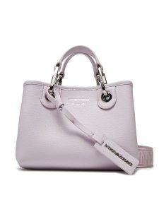 Emporio Armani Torebka EW000382 AF12036 M4033 Różowy. Czerwone torebki klasyczne Emporio Armani, bez wzorów, ze skóry, bez dodatków. Za 659,99 zł.