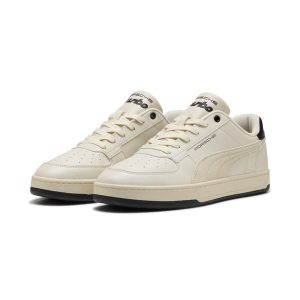 Sneakersy unisex Porsche Legacy Caven 2.0 PUMA. Białe buty sportowe Puma, bez wzorów, bez zapięcia. Za 349,00 zł.