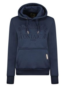 Maison Montaigne Bluza "Guliamai" w kolorze granatowym rozmiar: L. Niebieskie bluzy Maison Montaigne, l, bez wzorów, z kapturem. Za 86,99 zł.