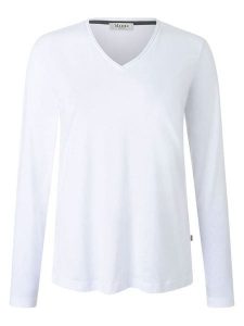 Maerz Muenchen Koszulka w kolorze białym rozmiar: 40. Białe bluzki Maerz Muenchen, bez wzorów, bez kołnierzyka, bez ramiączek. Za 104,99 zł.