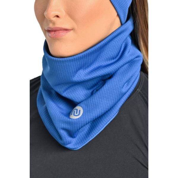 Komin sportowy Unisex Nessi Sportswear Termoaktywny. Niebieskie szaliki NESSI SPORTSWEAR, bez wzorów. W wyprzedaży za 109,00 zł.