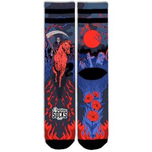Skarpetki American Socks Reaper. Niebieskie skarpetki AMERICAN SOCKS, bez wzorów. Za 101,48 zł.