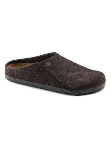 Birkenstock Skórzane kapcie "Zermatt Standard" w kolorze brązowym rozmiar: 39. Brązowe kapcie Birkenstock, bez wzorów, z materiału. Za 243,84 zł.