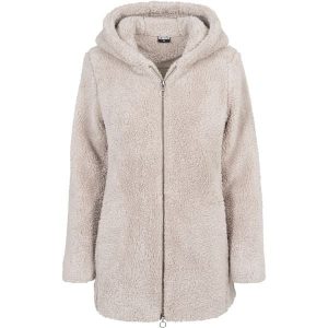 Parka dla kobiet Urban Classic herpa. Białe kurtki Urban Classics, na zimę, bez wzorów, z polaru, bez kaptura. Za 321,50 zł.