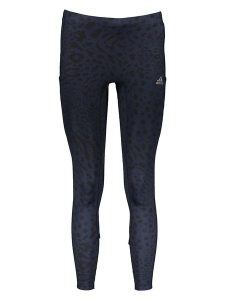 Adidas Legginsy sportowe w kolorze granatowym rozmiar: XL. Niebieskie legginsy ADIDAS, xl, bez wzorów, z materiału, outdoorowe. Za 162,49 zł.