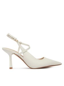 Aldo Szpilki Brunette 13965195 Biały. Białe szpilki ALDO, bez wzorów, ze skóry, bez obcasa. Za 379,99 zł.