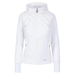 Damska Kurtka Hybrydowa Marney Active Hybrid Jacket. Białe kurtki Trespass, s, bez wzorów, bez kaptura. Za 228,99 zł.