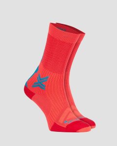 Skarpety X-Socks Bike Perform Crew. Brązowe skarpetki X-Socks, bez wzorów. Za 78,00 zł.
