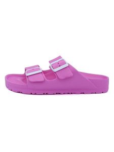 Billowy Klapki w kolorze różowym rozmiar: 39. Różowe klapki Billowy, bez wzorów, z otwartym noskiem, bez obcasa. Za 37,21 zł.