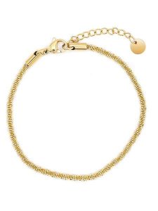 MOODE Bransoletka "Jade" rozmiar: onesize. Żółte bransoletki MOODE, ze stali. Za 43,99 zł.